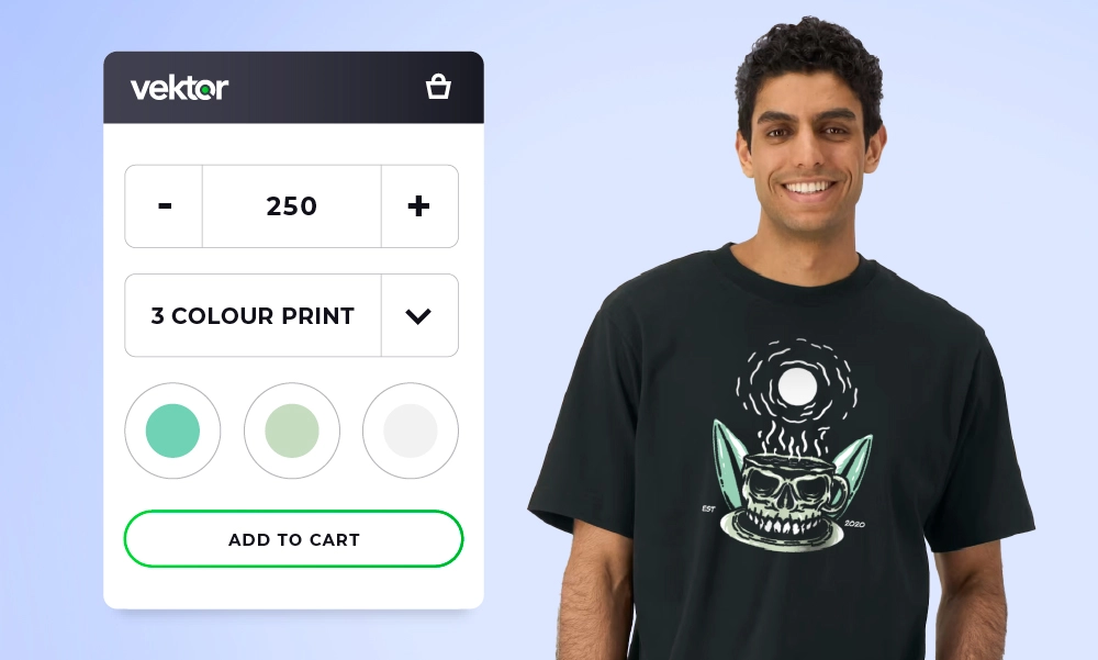 Order screen printed clothing online